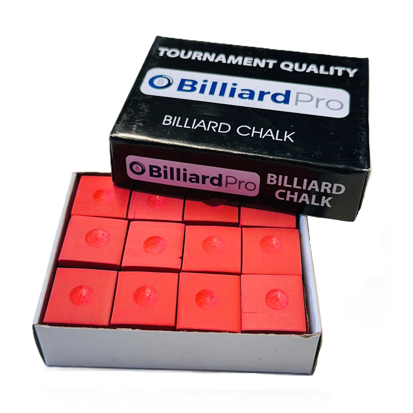 Billiard Pro Snooker & Pool Cue Chalks Red