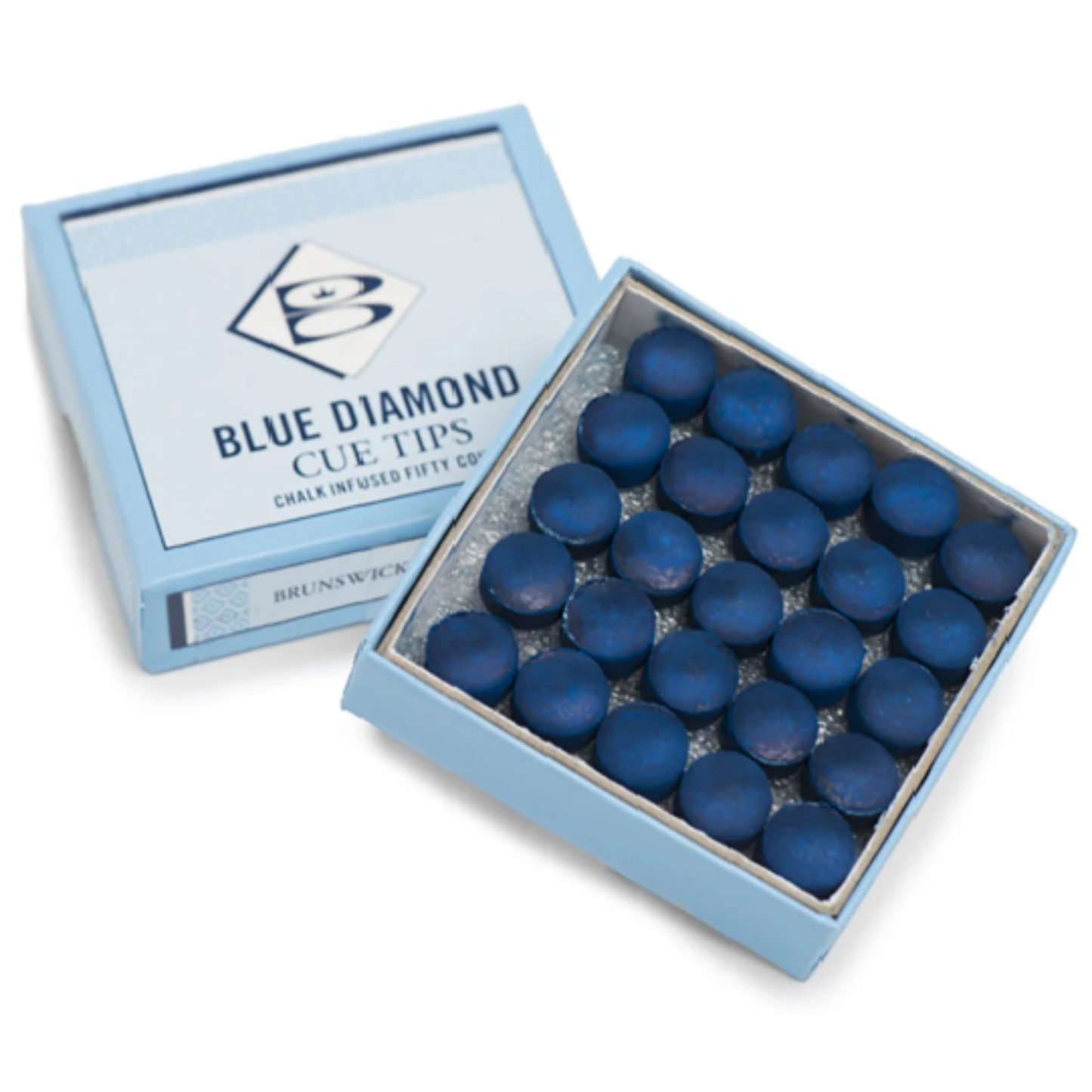 9mm Blue Diamond Snooker & Pool Cue Tips