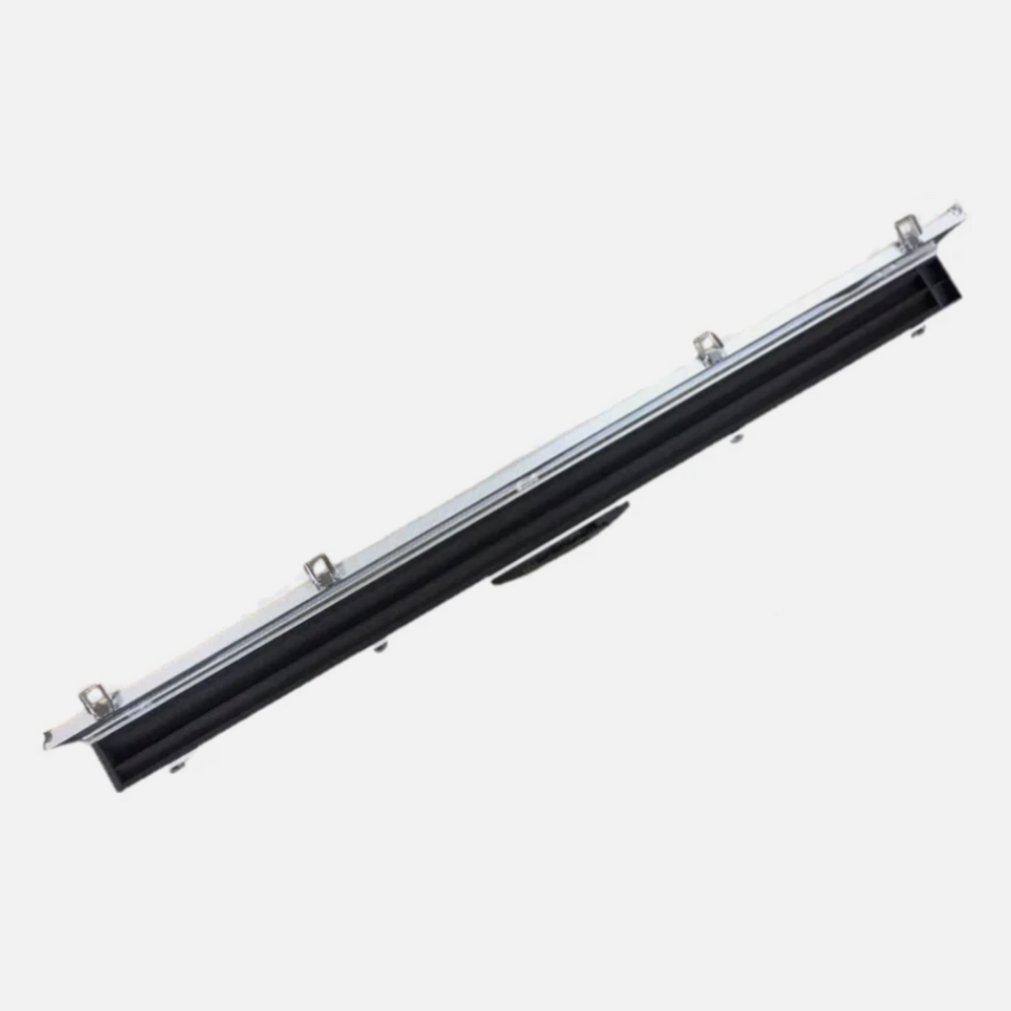 Hard Silver Cue Case for a 3/4 Joined Cue