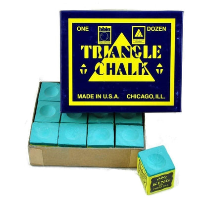 Triangle Pool & Snooker Cue Chalks Green