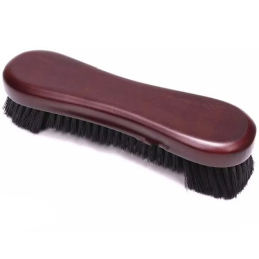 9 Mahogany Pure Horsehair Bristle Table Brush