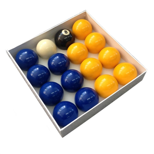 Blue & Yellows Economy 2" (50.8mm) Pool Balls Set