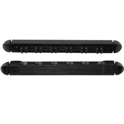 2 Piece Black 6 Way Cue Rack Holder