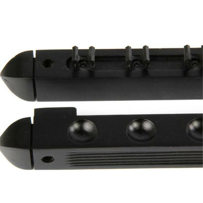 2 Piece Black 6 Way Cue Rack Holder
