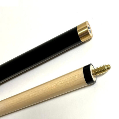 57 Inch Two Piece Economy Pool Cue with 4 x 11mm Screw Tips