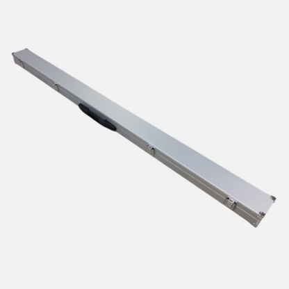 Hard Silver Cue Case for a 3/4 Joined Cue