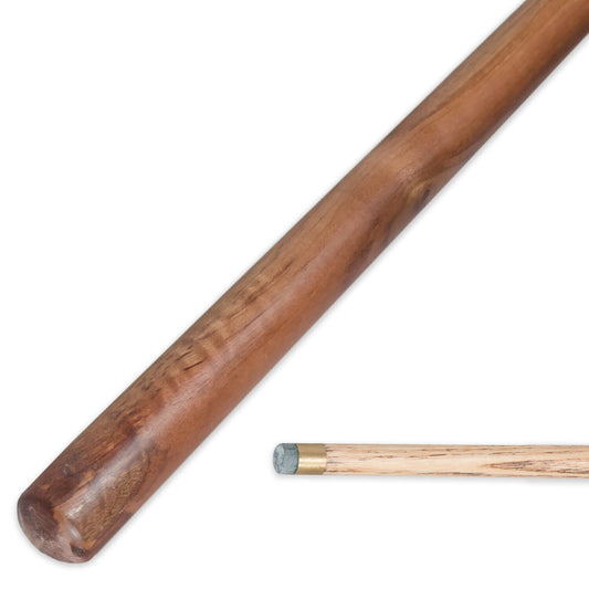 57 Inch Two Piece Ash Snooker / Pool Cue 9.5mm Tip