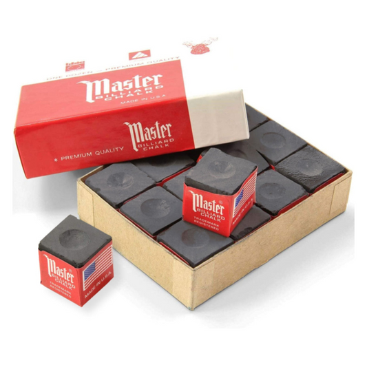 Black Master Billiard Pool & Snooker Cue Chalks