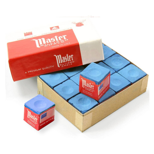 Blue Master Billiard Pool & Snooker Cue Chalks