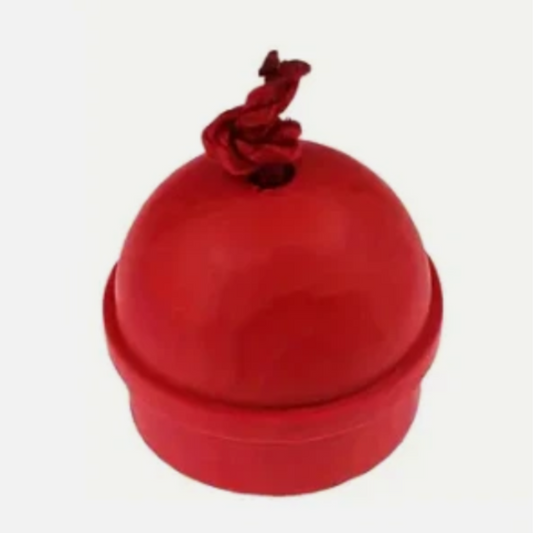 Red Rubber Cue Chalk Holder