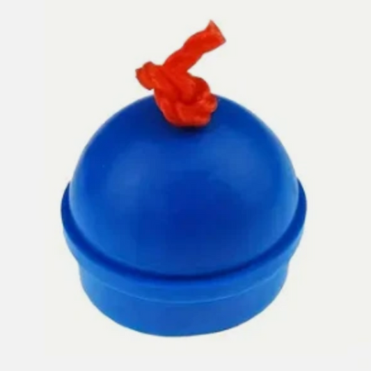 Blue Rubber Cue Chalk Holder