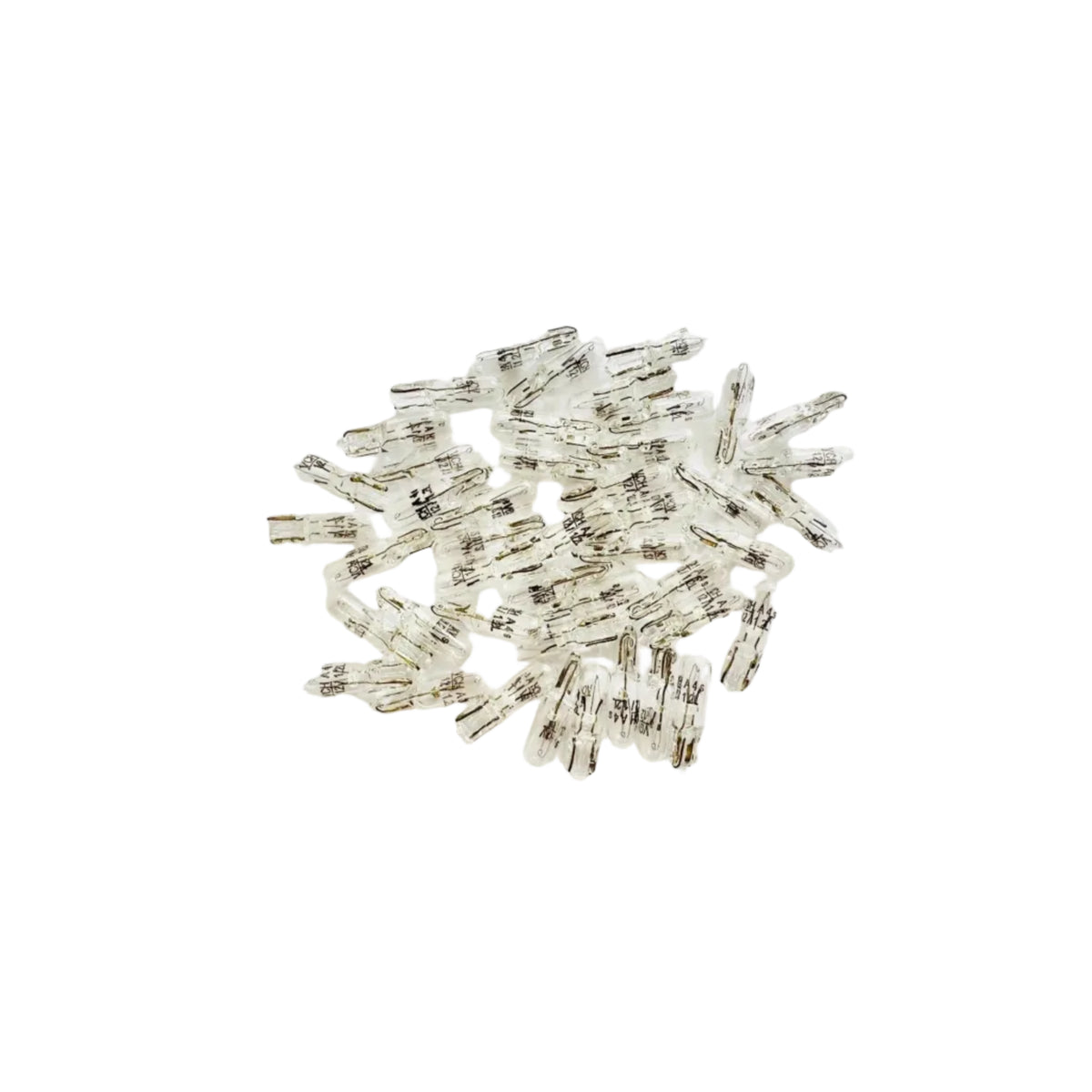 Clear 5mm Small Fruit Machine Lamp Wedge Bulbs T5-12v-1.2w