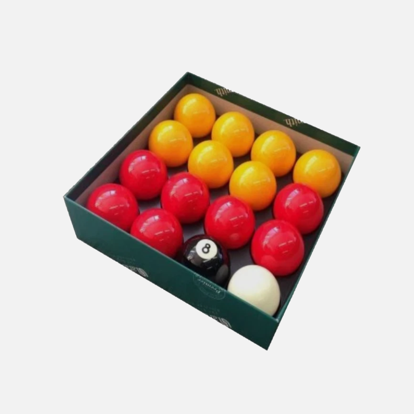 Aramith Premier Red & Yellow 2″ (50mm) Pool Balls Set